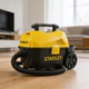 Aspiradora Sopladora Stanley 15 Lts 1100w Polvo/liquido Fs Negro