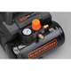 Compresor Aire Black+decker 6L Silencioso 1HP Negro 50Hz Monofásico