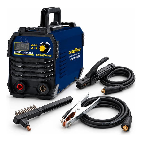 Soldadora De Arco Goodyear Inverter Mma 160a Sistema Vrd Fs Azul