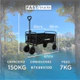 Carro Plegable Playa Camping Reforzado Fast Trucks 150kg