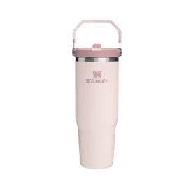 Botella Térmica Stanley Flip Straw Tumbler 887ml Rose Quartz