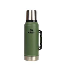 Termo Stanley Lake Clasico 950 Ml Con Manija Y Tapon Cebador Dried Pine