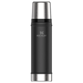 Termo Stanley 591 Ml Clásico Legendary Orig Tapon Cebador Negro 2.0