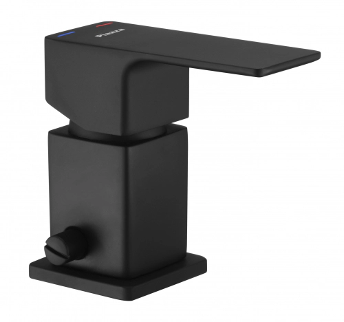 Griferia Piazza Arq. bidet c/ tranf. Negro 10404NE