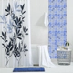 STAMPATO MALLAS (30x30) 5x5 NAT TROPICAL AZUL
