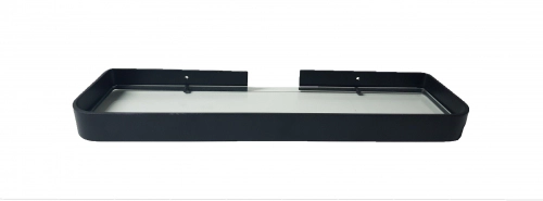 Repisa Simple c/cristal Kurymar Negra 5041