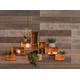 Porcelanato Alberdi 20x120 Sambu Tabaco Rt