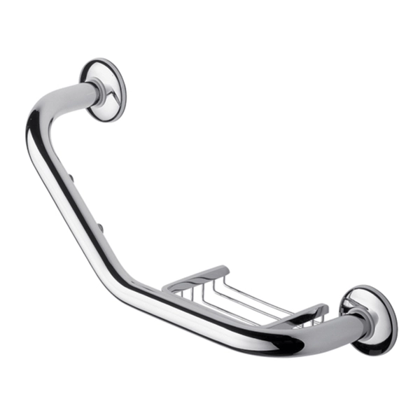 Agarradera FV grand hotel angular con jabonera 0714.10/37-CR