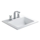 Bacha de lavatorio Ferrum symi 3AG blanco SYM-MS-011-BL