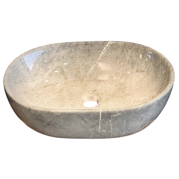 Bacha Uhome cuenco marmolado gris F-109