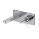 Griferia lavatorio pared monocomando Hidromet Icon cromo 11180CRCR