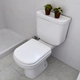 Tapa de inodoro Ferrum bari blanca BAR-TP-011-BL