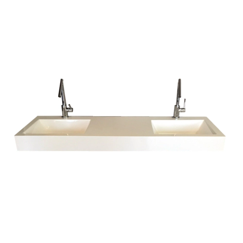 Mesada Cree Bacha doble 123x44x10 1ag