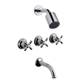 Grifería de ducha FV newport plus con transferencia 0103/B2P-CR