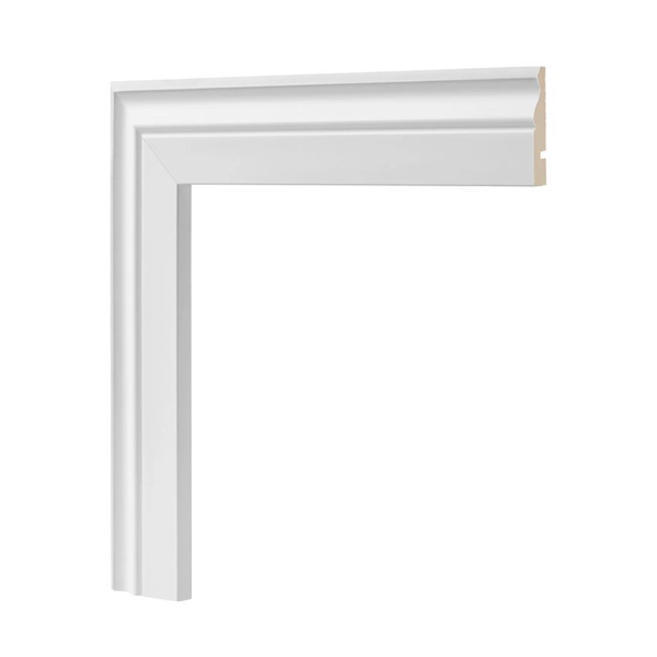 Atrim contramarco pecho paloma eps blanco mate 70x15mm 2.5mts 3000