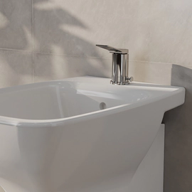 Grifería bidet monocomando Andez c/TN Piston ce cromo 0706.08.1.04.04