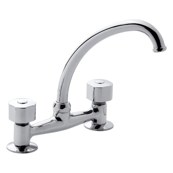 Grifería de cocina Fv arizona de mesada 0413/B1P-CR
