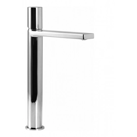 Griferia Lavatorio Monocomando Lounge Mesada Alto Cromo Piazza 10702