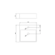 Bacha De Apoyar Peirano Cuadrada 420X420X125 BCH04/1