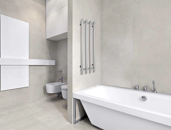 Atrim toallero electrico coco 95x26x11 ac.inox 1004