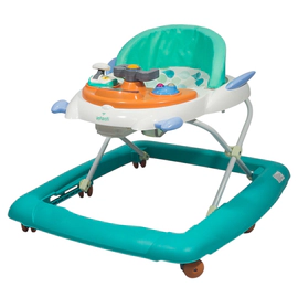 Andador Espacial Interactivo con Sonidos Infanti Verde