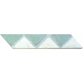 Guarda cementicia Lanik 08x40 Verde /crema nro.18 5607