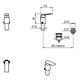 Griferia de Bidet Hidromet Raptor White 9402BL