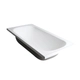 Bañera Ferrum acrílico serena blanco SER-BA-150-BL