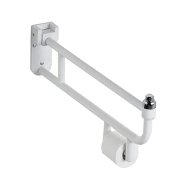 Barral Ferrum 80 cm rebatible con portarrollo ESP-BR-021-BL