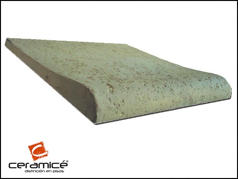 Piso Atermico Lanik 50x50 Borde ballena crema 6941