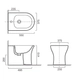 Bidet Uhome twilight 1 agujero CL-12249F