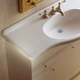 Mueble vanitory Ferrum 80 cm limoges sin mesada blanco LIM-MB-001-BL