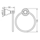 Toallero FV denisse aro 0162/64-CR
