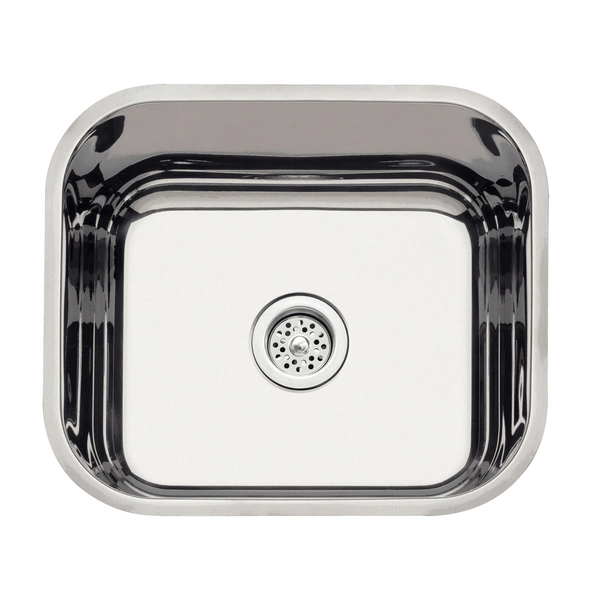 Bacha de cocina Tramontina 40x34x17cm Lavínia 40BL pulido 94081500