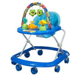 Andador Bebe Animalitos Infanti Interactivo Regulable Azul