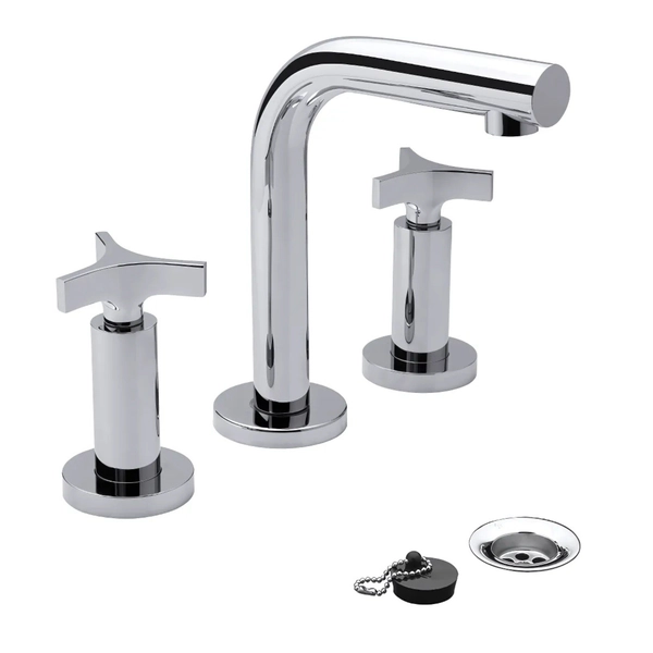 Grifería de lavatorio FV triades pico largo 0207/C3-CR