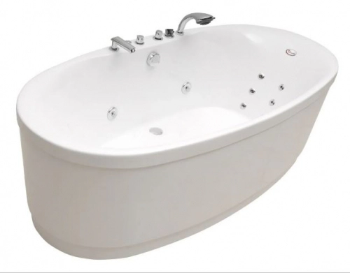 Hidromasaje Versailles Geminis c/ducha 4 j 185x89 bco