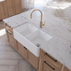 Bacha de cocina Peirano de embutir BCH17