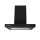 Campana de cocina negra ECOCLIMA con motor 600 Narrow 15196N