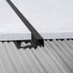 Guardacanto Atrim Quadra aluminio 12x10mm 2,5 mts Grafito 3431