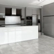 Porcelanato Cerro negro 59x59 bland cemento 1º