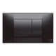 Tecla Ideal universal negro mate 81250