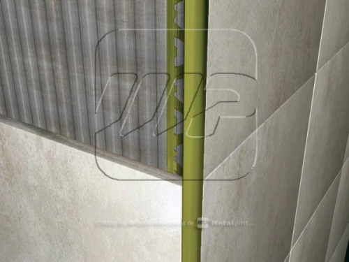 Guardacanto Moldumet PVC 9mm Verde ingles E014