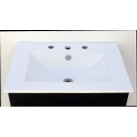 Mesada de Vanitory Urbis Quantum 3 Agujeros Blanca