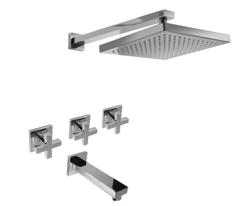 Griferia baño Hidromet Bañera Con Transferencia Block Cruz