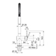 Griferia monocomando Franke Grifo active semi pro 2 jet cromo 0653-407