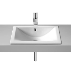 Lavatorio sobre encimera diverta 500x380 blanco Roca