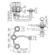 Grifería de bidet FV allegro cromo 0295/15-CR