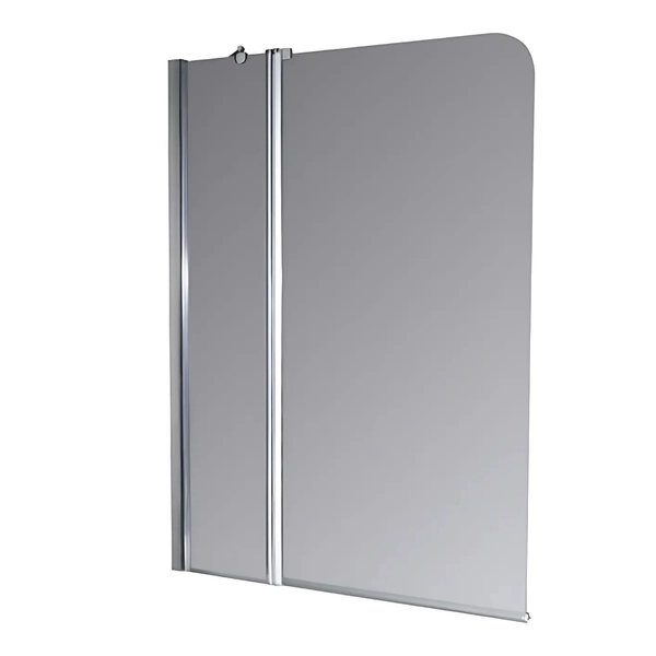 Mampara transparente Ferrum 100x140 2 Paños KHI-MP-042-CR