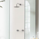 GRIFERIA DUCHA RING HIDROMET 200MM CROMO 11509CRCR